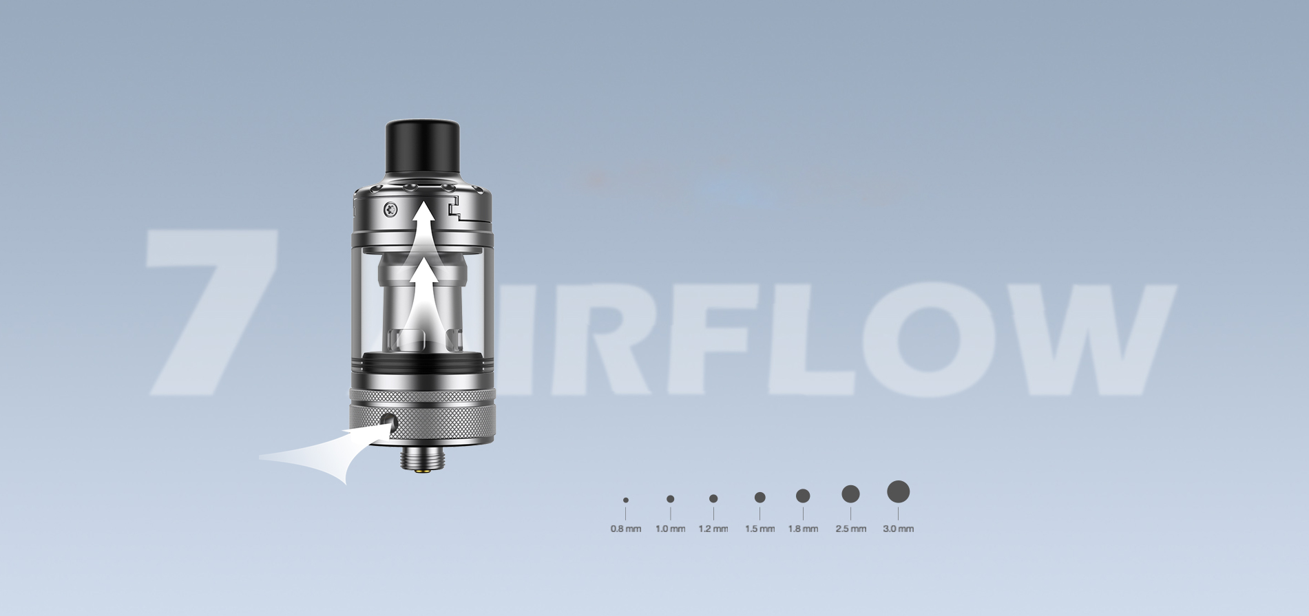 Nautilus 3 d22 airflow